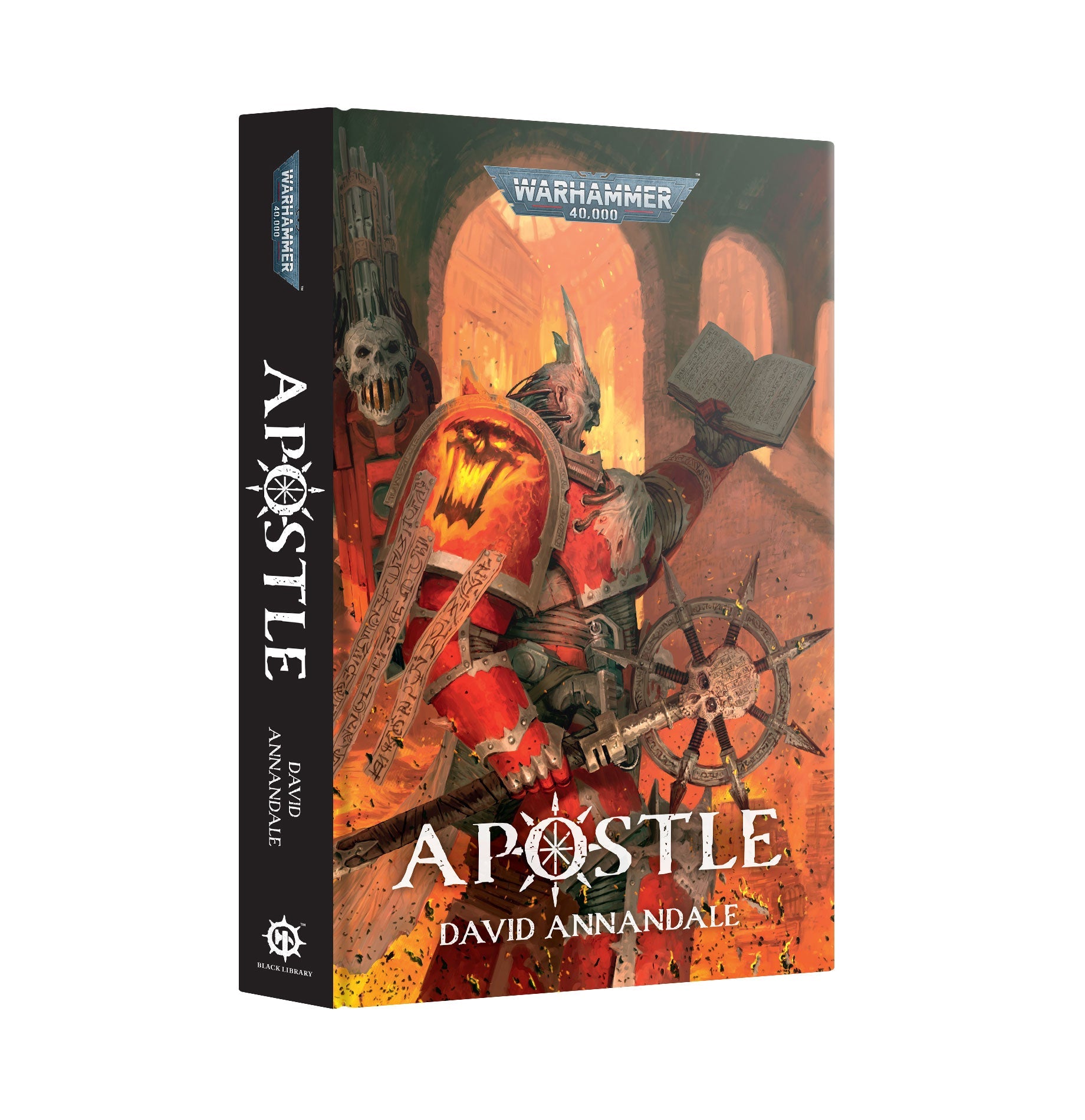 Couverture Black Library — Apostle — David Annandale